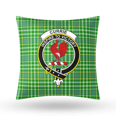 Currie Tartan Crest Pillow Cover