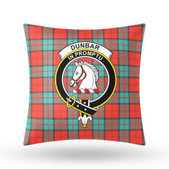 Dunbar Ancient Tartan Crest Pillow Cover