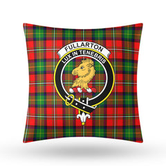 Fullarton Tartan Crest Pillow Cover