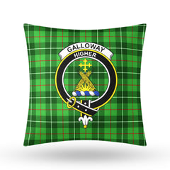 Galloway District Tartan Crest Pillow Cover