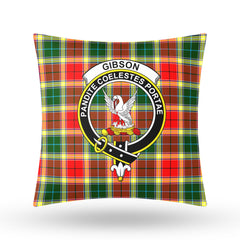 Gibson Tartan Crest Pillow Cover