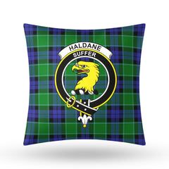 Haldane Tartan Crest Pillow Cover