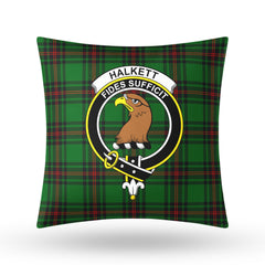 Halkett Tartan Crest Pillow Cover