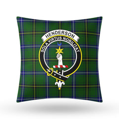 Henderson Modern Tartan Crest Pillow Cover