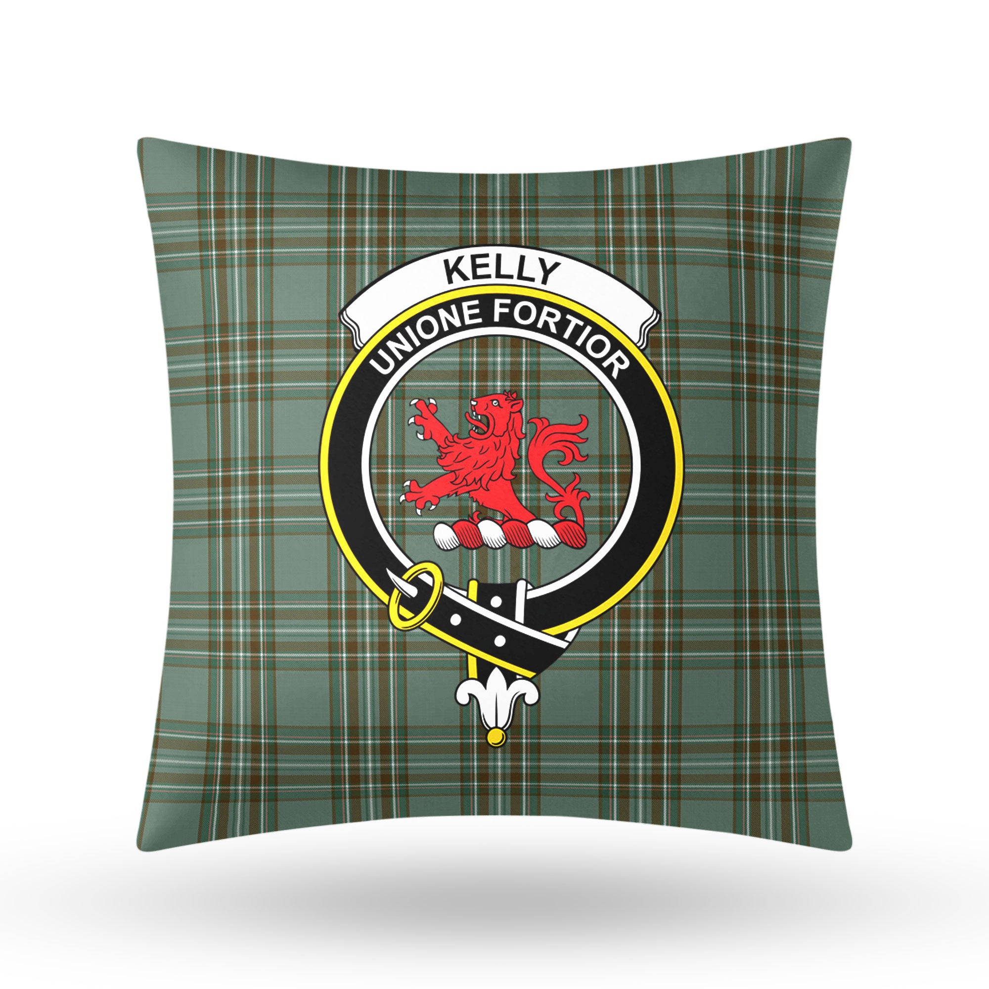 Kelly Dress Tartan Crest Pillow Cover