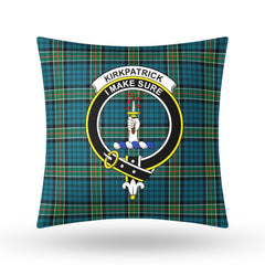 Kirkpatrick Ancient Tartan Crest Pillow Cover