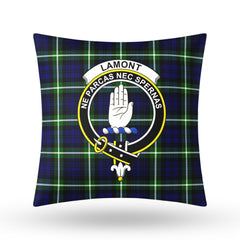 Lamont Modern Tartan Crest Pillow Cover