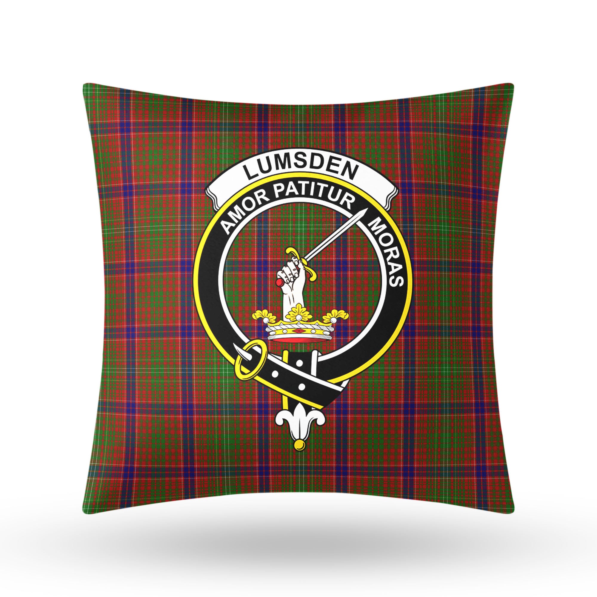 Lumsden Tartan Crest Pillow Cover