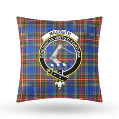 MacBeth Ancient Tartan Crest Pillow Cover