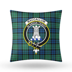 MacCallum Ancient Tartan Crest Pillow Cover