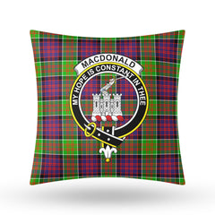 MacDonald (Clan Ranald) Tartan Crest Pillow Cover