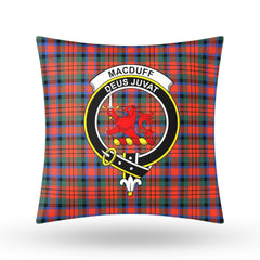 MacDuff Ancient Tartan Crest Pillow Cover