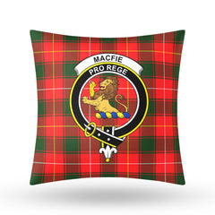 MacFie Tartan Crest Pillow Cover