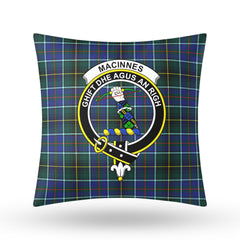 MacInnes Modern Tartan Crest Pillow Cover