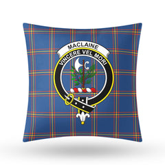 MacLaine of Loch Buie Hunting Ancient Tartan Crest Pillow Cover