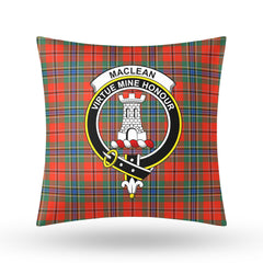 MacLean of Duart Ancient Tartan Crest Pillow Cover