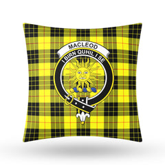 MacLeod of Lewis Modern Tartan Crest Pillow Cover