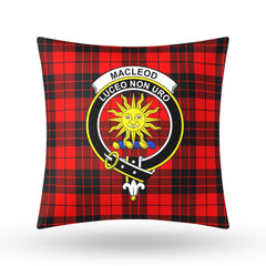 MacLeod of Raasay Tartan Crest Pillow Cover