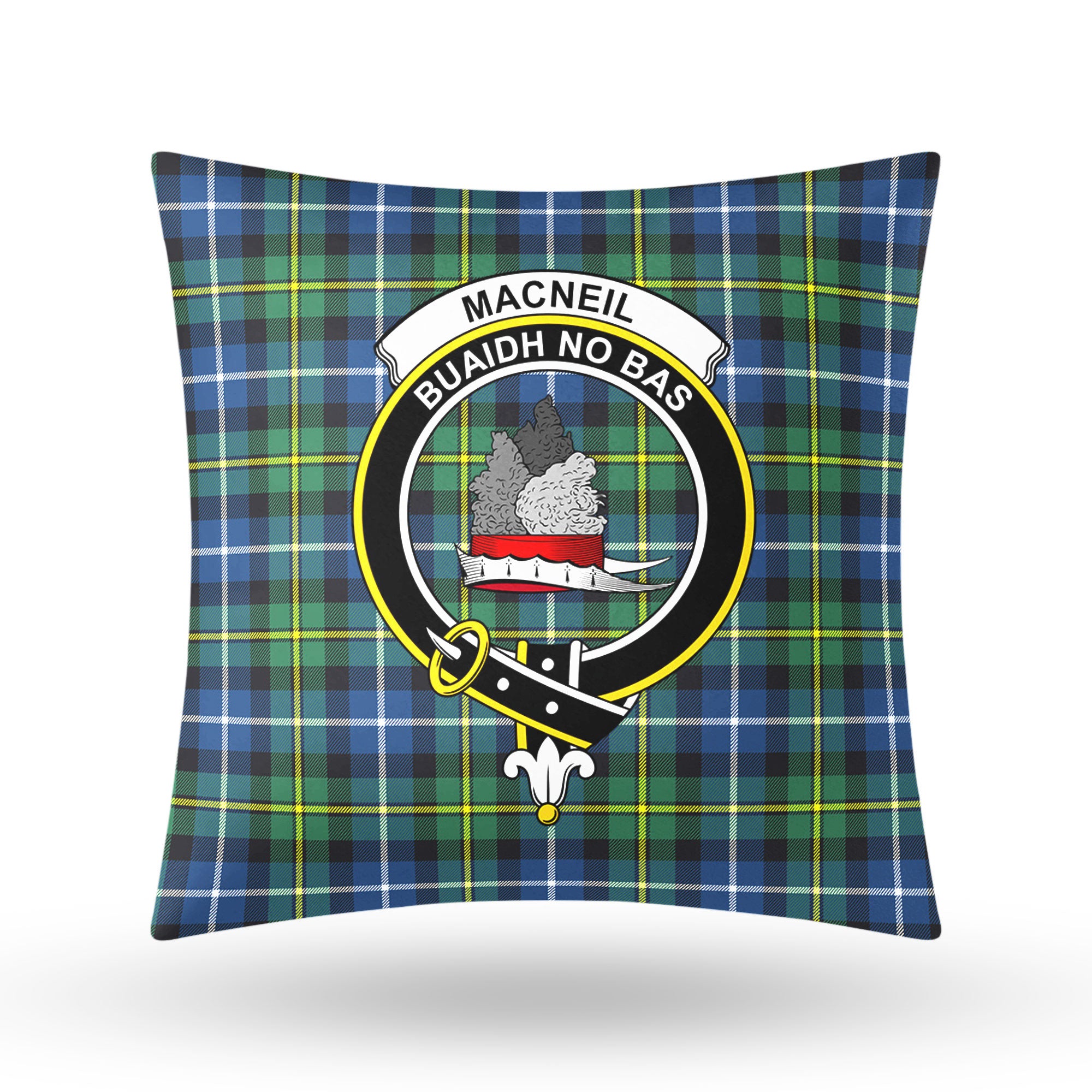 MacNeil of Barra Ancient Tartan Crest Pillow Cover