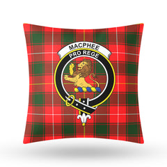 MacPhee Modern Tartan Crest Pillow Cover