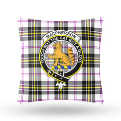 MacPherson Dress Modern Tartan Crest Pillow Cover