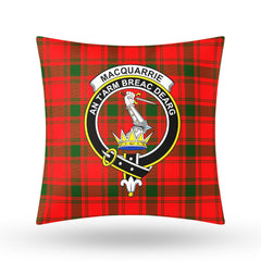 MacQuarrie Tartan Crest Pillow Cover