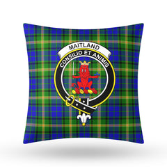 Maitland Tartan Crest Pillow Cover