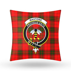 Maxtone Tartan Crest Pillow Cover