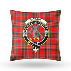 McBain Tartan Crest Pillow Cover