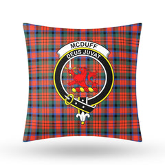 McDuff Ancient Tartan Crest Pillow Cover