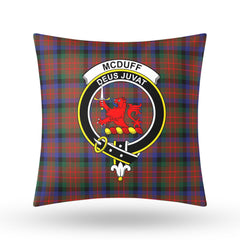 McDuff Hunting Modern Tartan Crest Pillow Cover