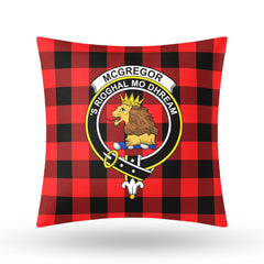 McGregor Rob Roy Modern Tartan Crest Pillow Cover