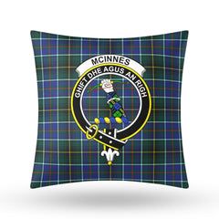 McInnes Modern Tartan Crest Pillow Cover