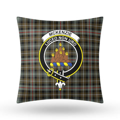 McKenzie Weathered Tartan Crest Pillow Cover