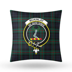 McKinlay Modern Tartan Crest Pillow Cover