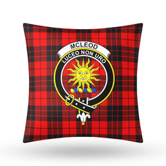 McLeod of Raasay Tartan Crest Pillow Cover