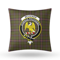 McVicker Tartan Crest Pillow Cover