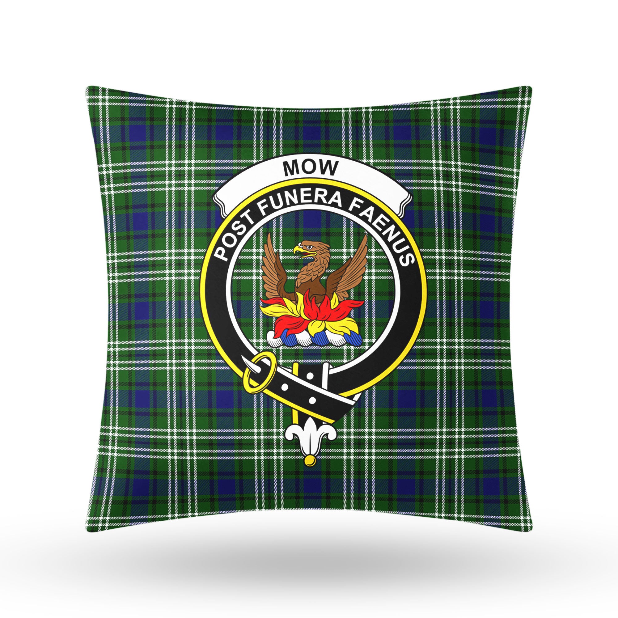 Mow Tartan Crest Pillow Cover