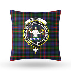 Murray of Atholl Modern Tartan Crest Pillow Cover