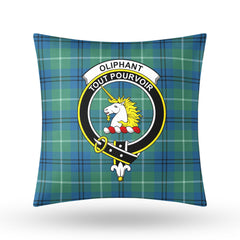 Oliphant Ancient Tartan Crest Pillow Cover