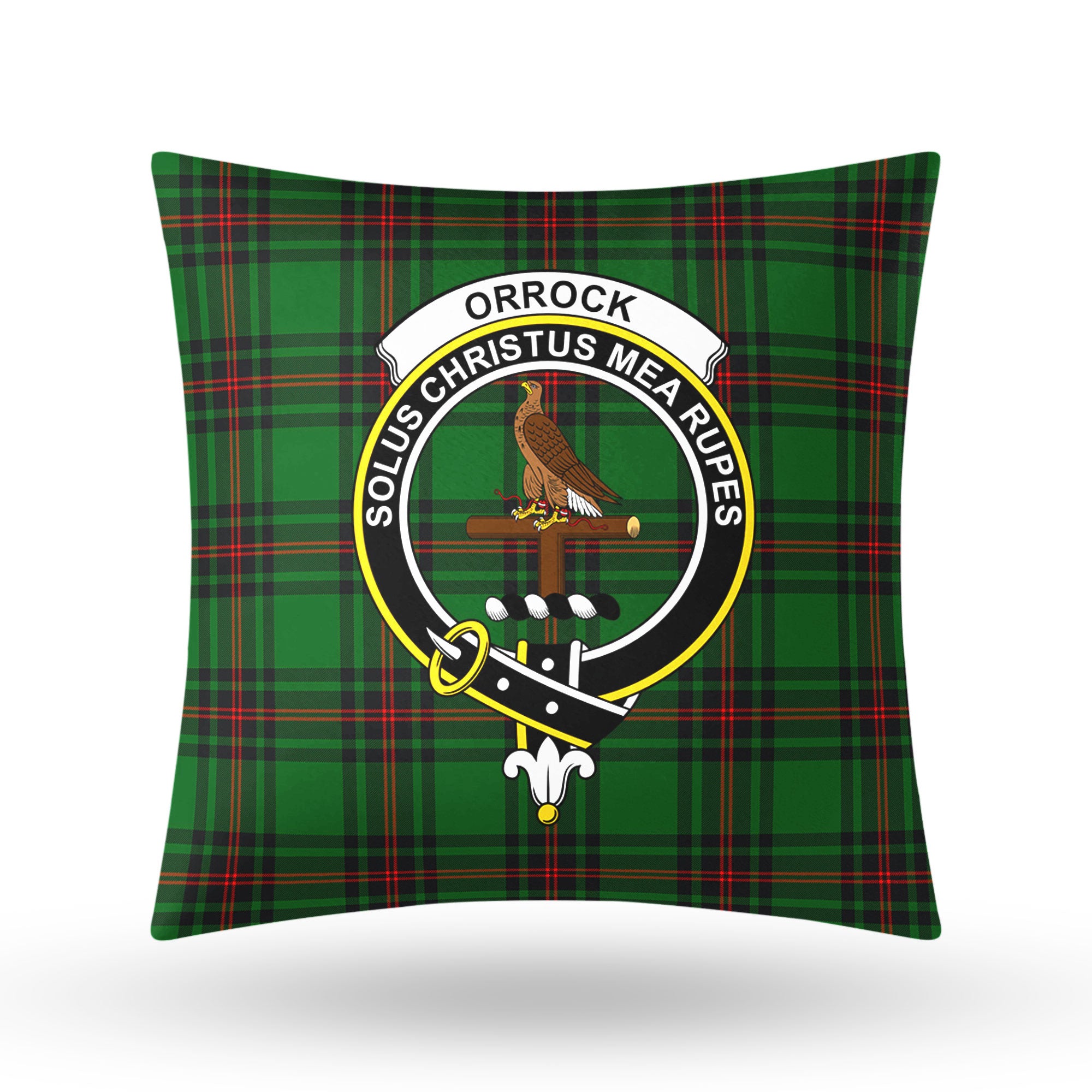 Orrock Tartan Crest Pillow Cover