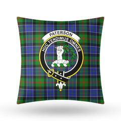 Paterson Tartan Crest Pillow Cover