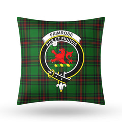 Primrose Tartan Crest Pillow Cover