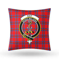 Rait Tartan Crest Pillow Cover