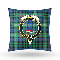 Rose Hunting Ancient Tartan Crest Pillow Cover