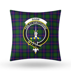 Shaw Modern Tartan Crest Pillow Cover