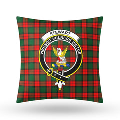 Stewart Atholl Modern Tartan Crest Pillow Cover