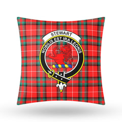 Stewart (Stuart) of Bute Tartan Crest Pillow Cover