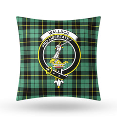 Wallace Hunting Ancient Tartan Crest Pillow Cover