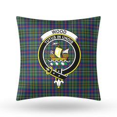 Wood Tartan Crest Pillow Cover